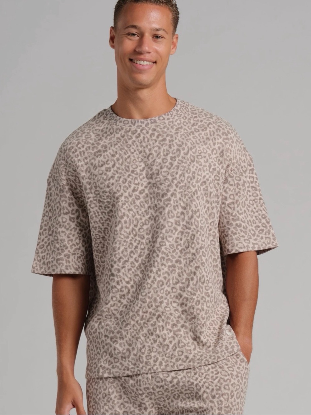 Comfrt Waffle Lounge Tee - Size M